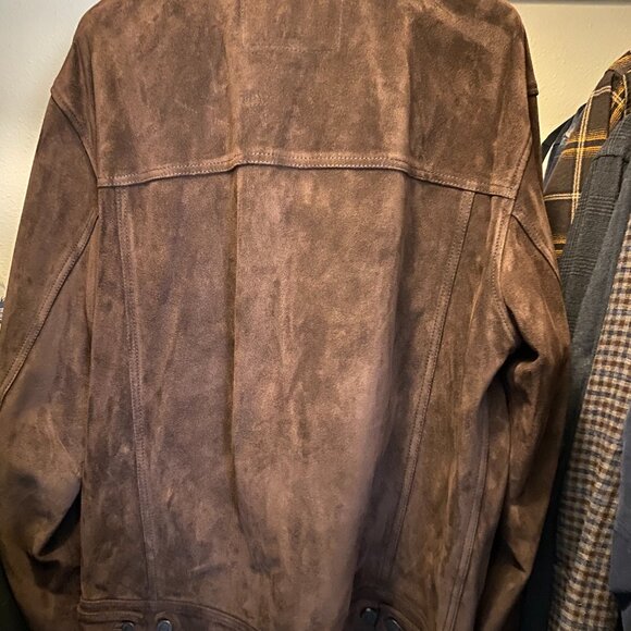 Suede Garage Jacket (Banana Republic) - Picture 3 of 6